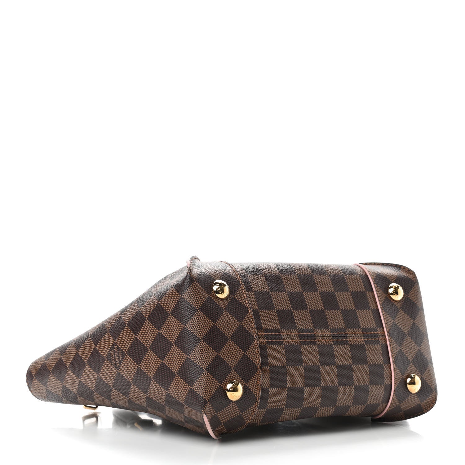 Louis Vuitton Damier Ebene Caissa Tote PM Rose Ballerine 5 of 10