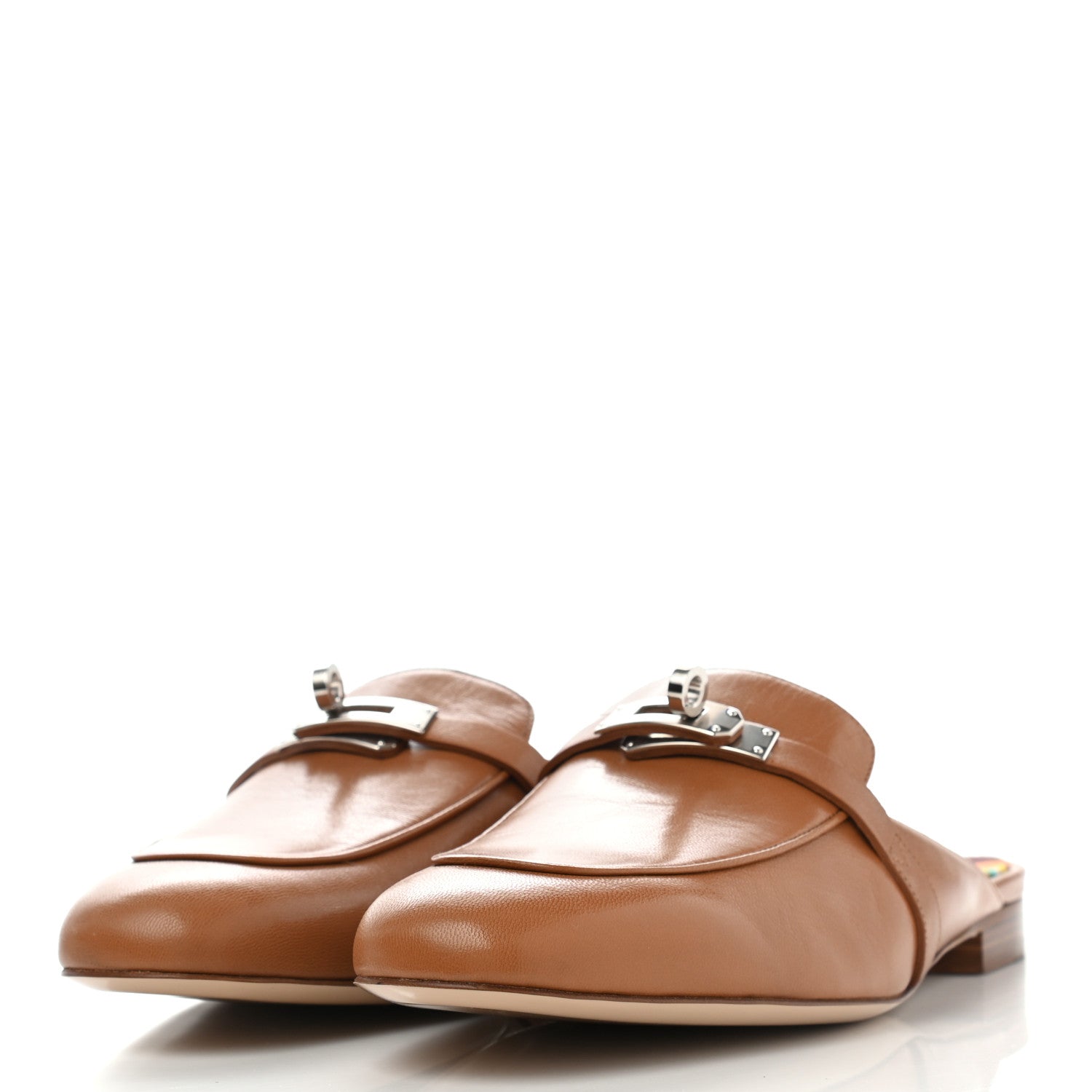 Hermes Goatskin Oz Mules 41 Palissandre 3 of 8