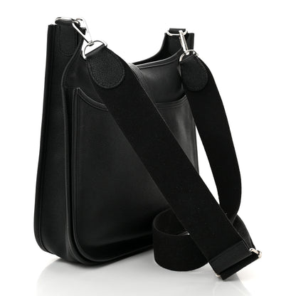 Hermes Epsom Evelyne III PM Black 3 of 11