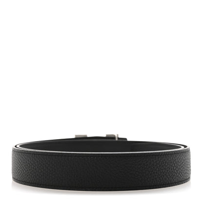 Hermes Chamonix Togo 32mm H Belt 95 38 Black 2 of 6