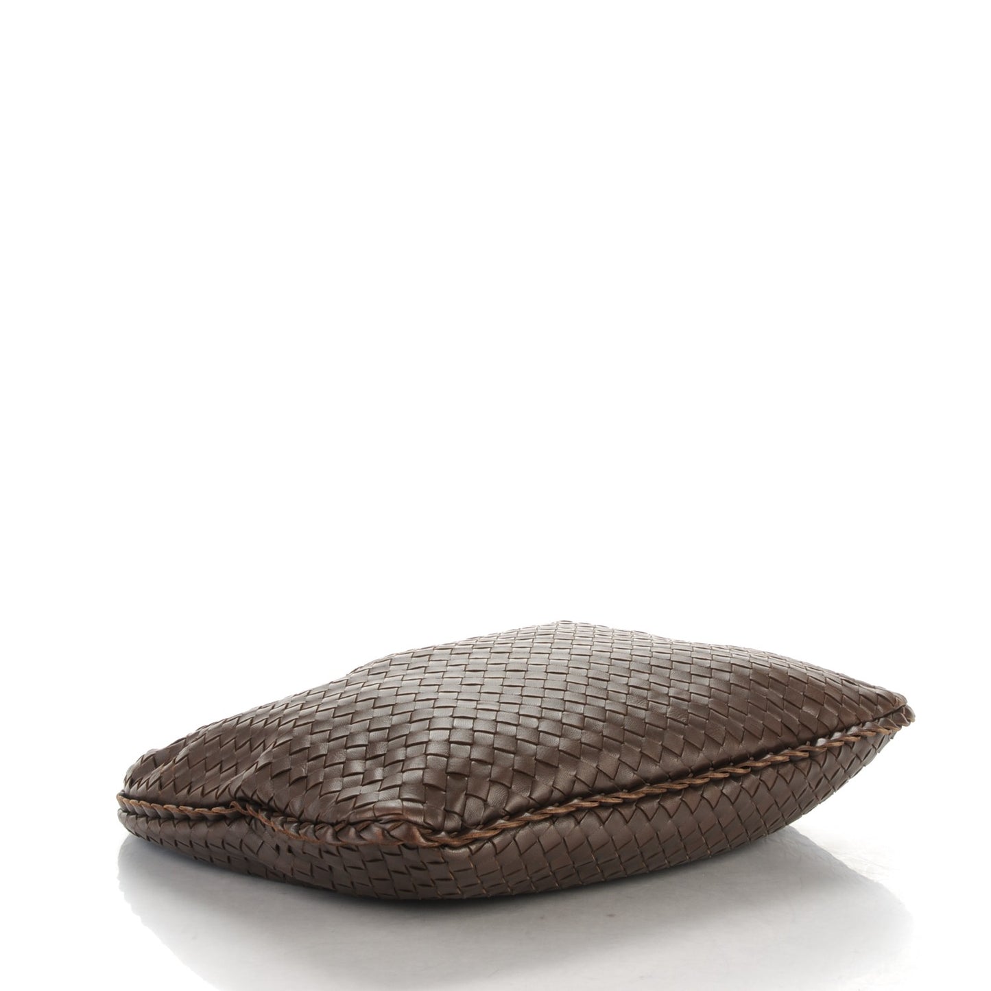 Nappa Intrecciato Medium Veneta Hobo Ebano