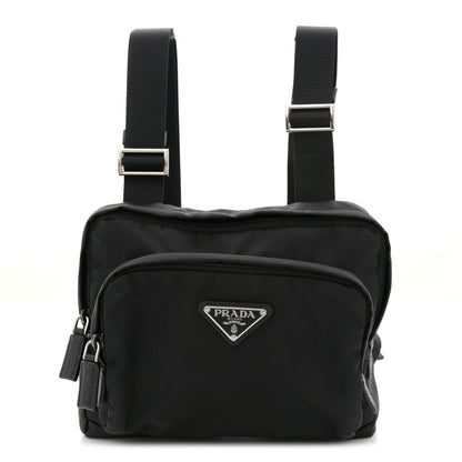Prada Tessuto Nylon Montagna Harness Bag Black 1 of 11