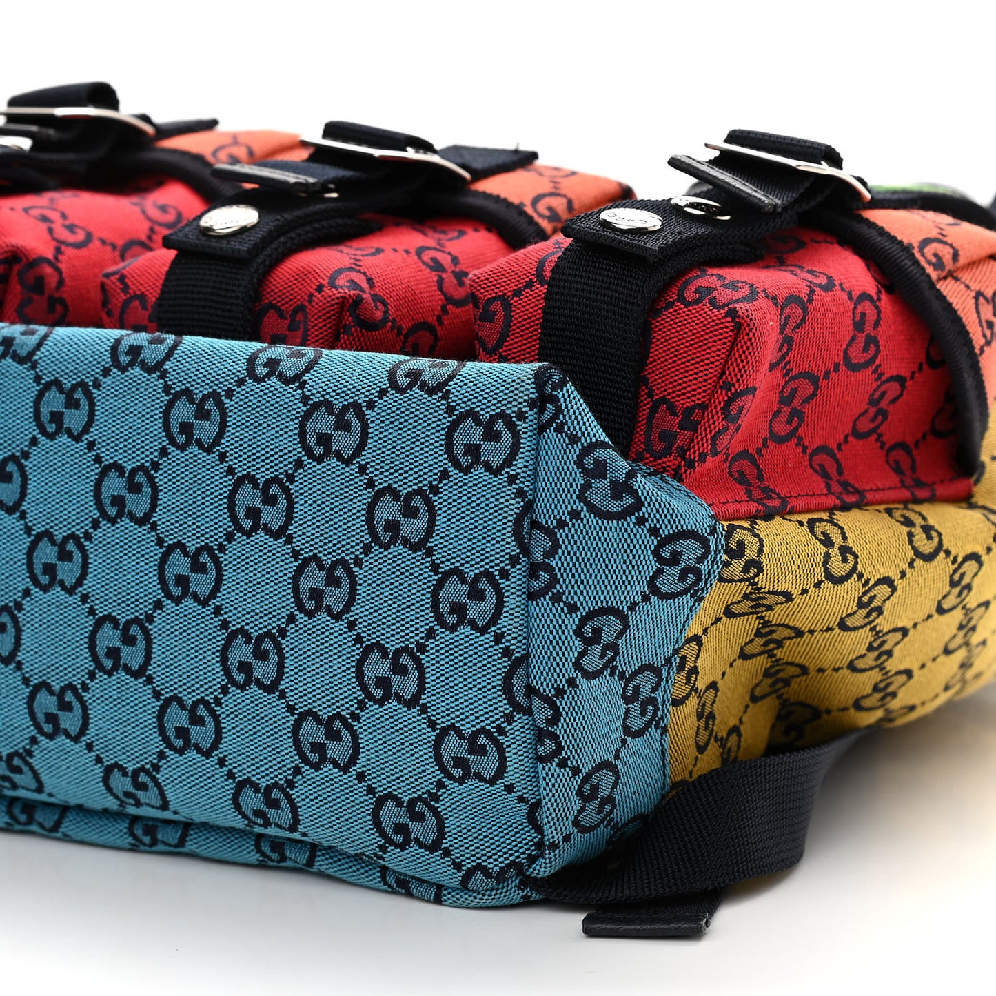 Monogram Multicolor Retro Interlocking G Utility Pocket Backpack Multicolor