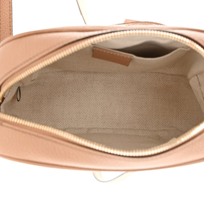 Gucci Pebbled Calfskin Small Soho Disco Bag Rose Beige 5 of 11