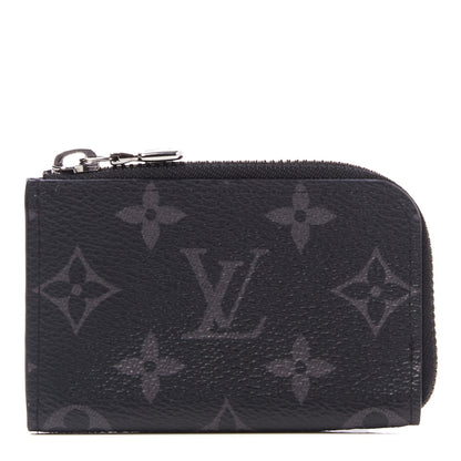 Louis Vuitton Monogram Eclipse Coin Purse 1 of 8