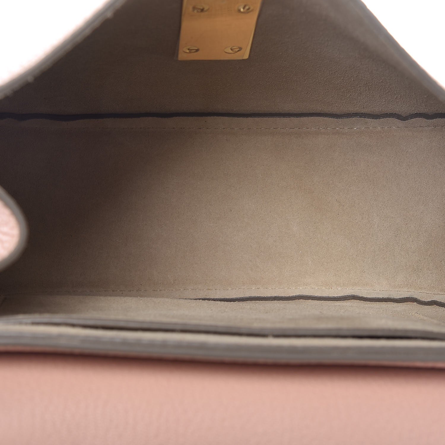 Chloe Grained Lambskin Drew Shoulder Bag Cement Pink 5 of 6