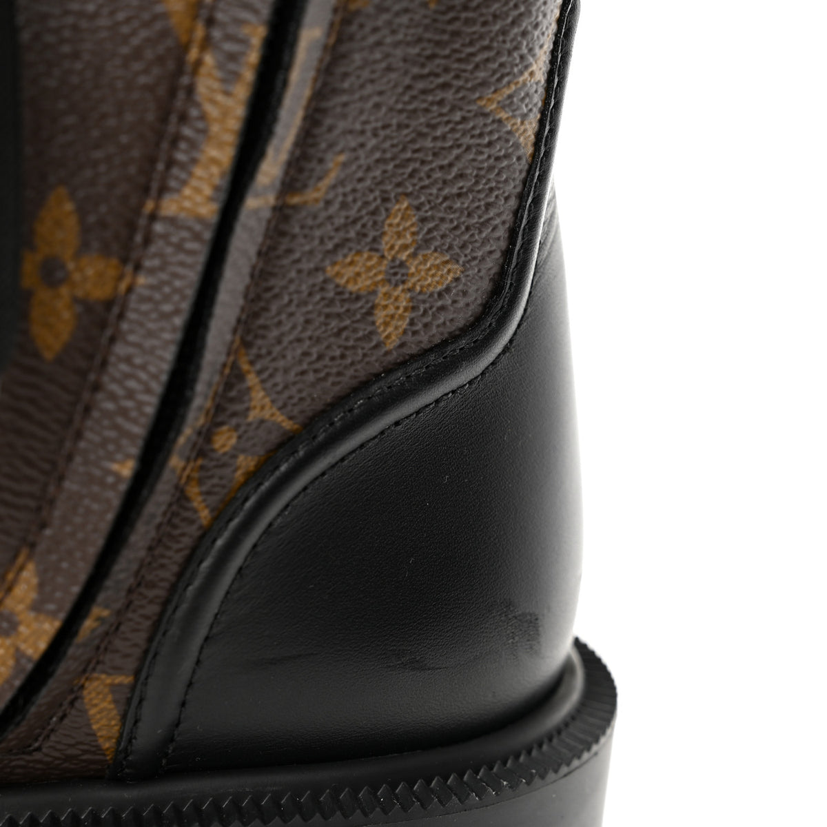 Louis Vuitton Calfskin Monogram Citizen Flat Ranger Boots 36 Cacao Brown 10 of 11
