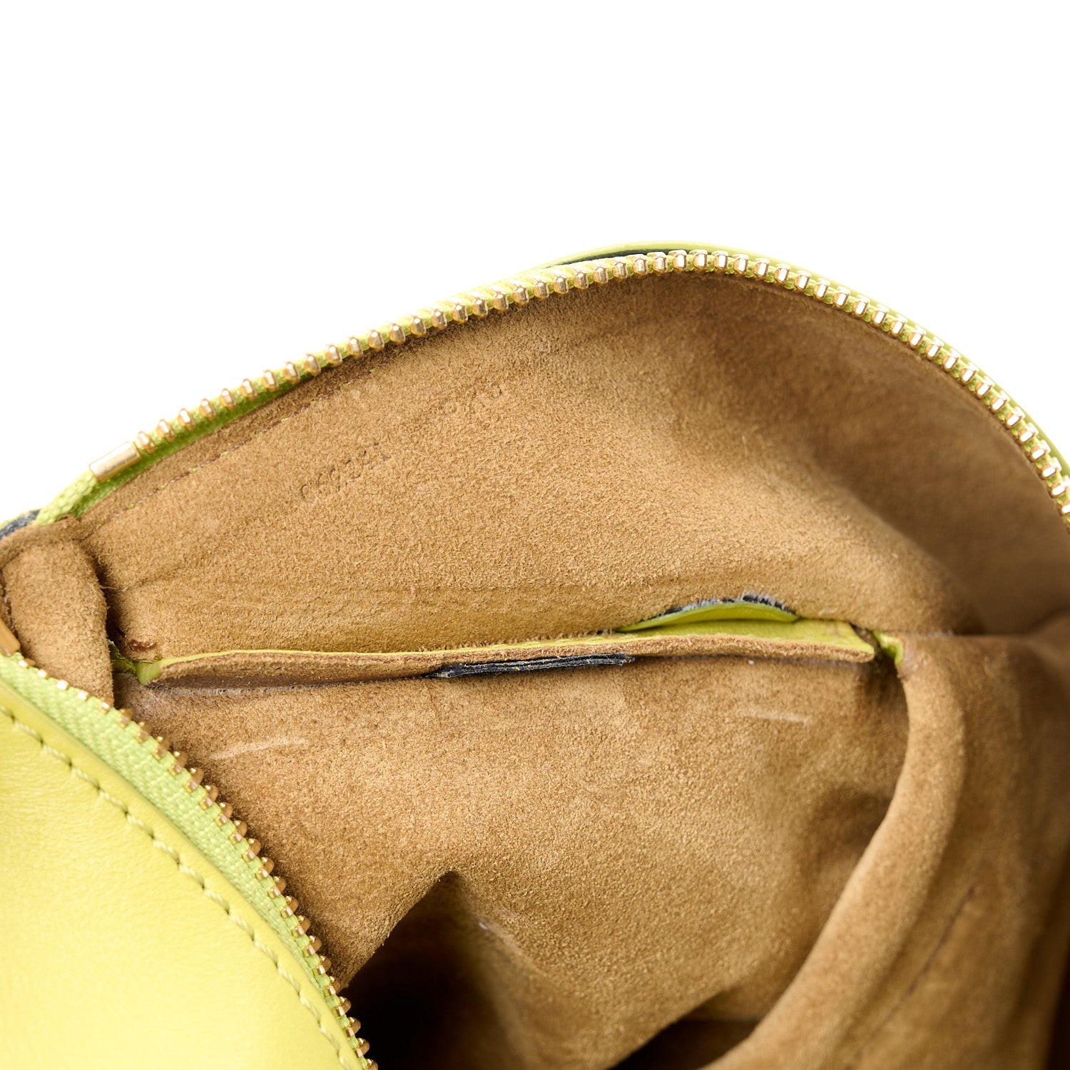 Loewe Shiny Nappa Calfskin Paseo Bag Lime Yellow 11 of 11