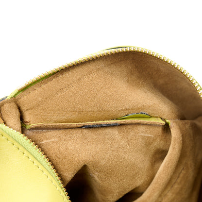 Loewe Shiny Nappa Calfskin Paseo Bag Lime Yellow 11 of 11