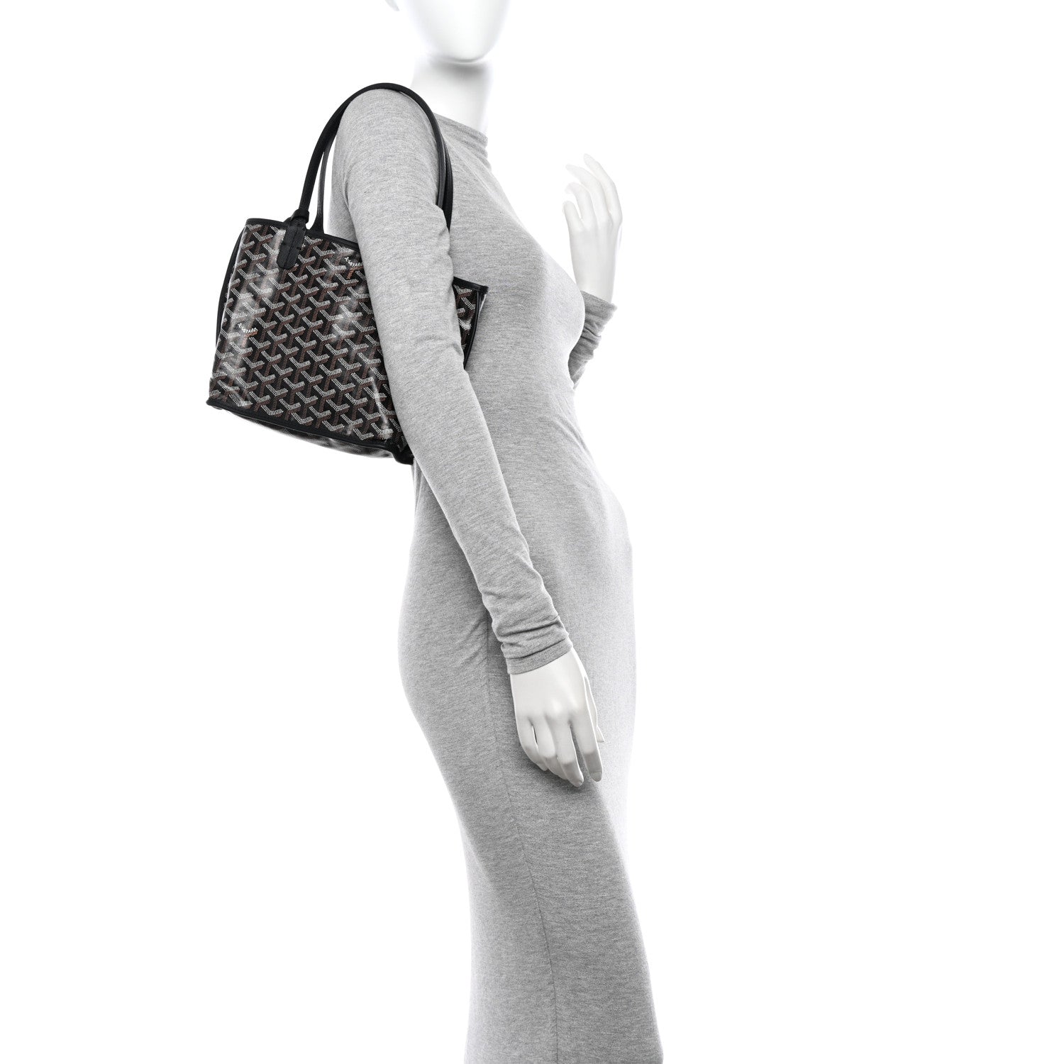 Goyard Goyardine Reversible Mini Anjou Black 2 of 19