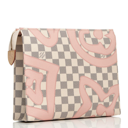 Louis Vuitton Damier Azur Tahitienne Toiletry Pouch 26 10 of 14