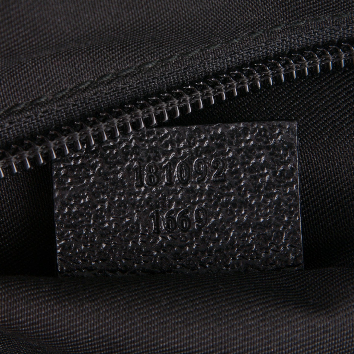 Monogram Web Medium Half Moon Hobo Black