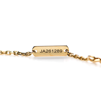 Van Cleef & Arpels 18K Yellow Gold Black Onyx Vintage Alhambra Pendant Necklace 5 of 6