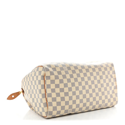 Louis Vuitton Damier Azur Speedy 35 4 of 13