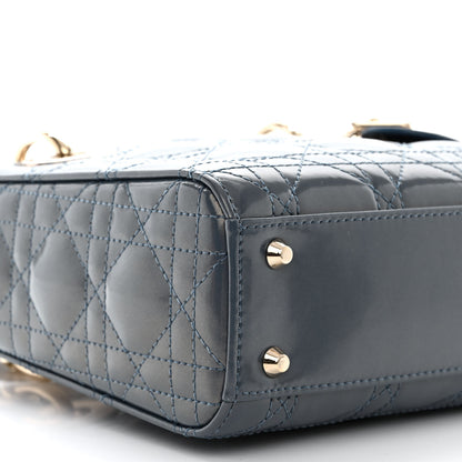 Christian Dior Patent Cannage Mini Lady Dior Pastel Night 9 of 10