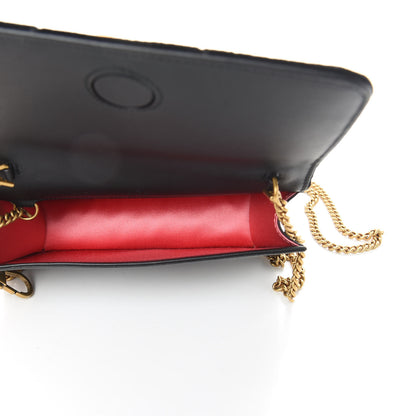 Gucci Velvet Matelasse GG Marmont Mini Bag Black 5 of 10