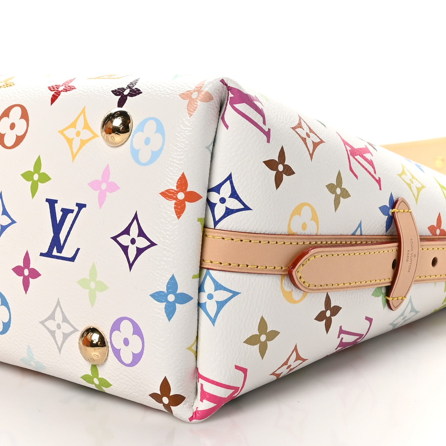 LV X TM Monogram Multicolor CarryAll PM White