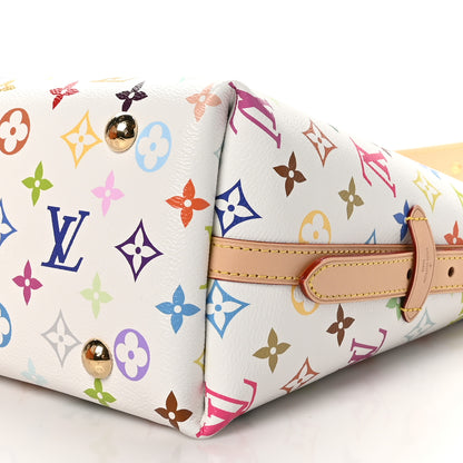 Louis Vuitton LV X TM Monogram Multicolor CarryAll PM White 10 of 11