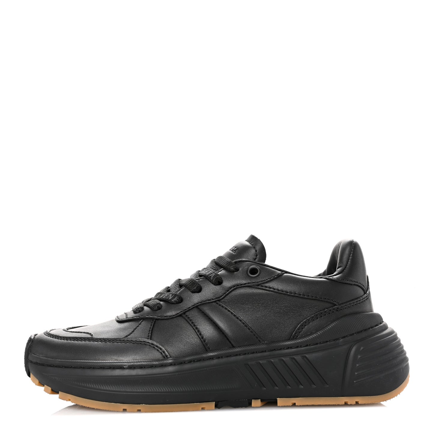 Calfskin Womens The Speedster Sneakers 36 Black