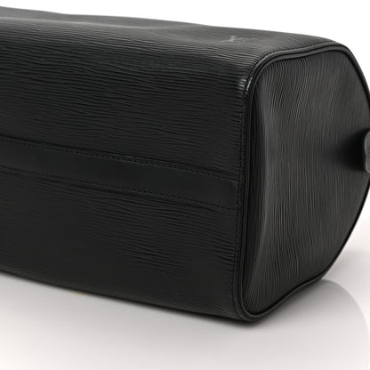 Louis Vuitton Epi Speedy 25 Black 8 of 8