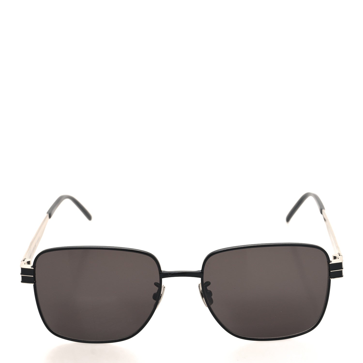 Saint Laurent Metal Sunglasses SL M55 Black 2 of 8