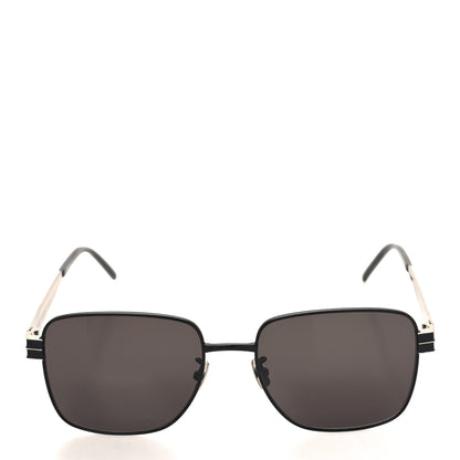 Saint Laurent Metal Sunglasses SL M55 Black 2 of 8