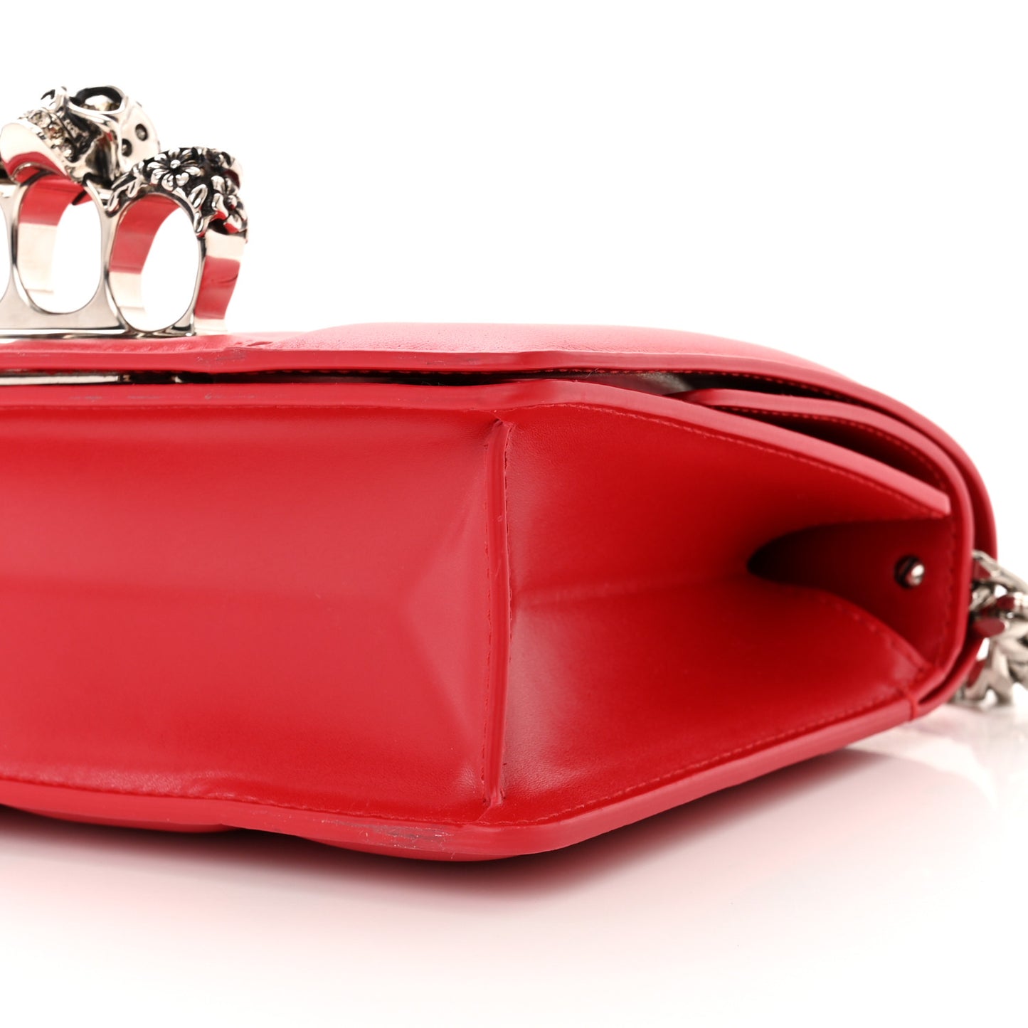 Calfskin Small Slash Bag Welsh Red