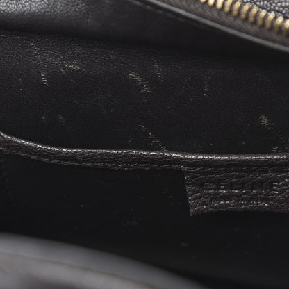 Celine Drummed Calfskin Nano Luggage Brown 12 of 20