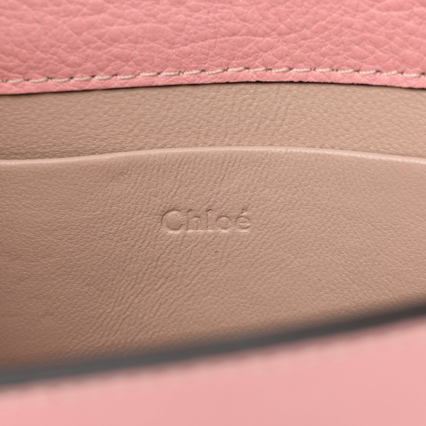 Calfskin Small Nile Bracelet Minaudiere Bag Washed Pink