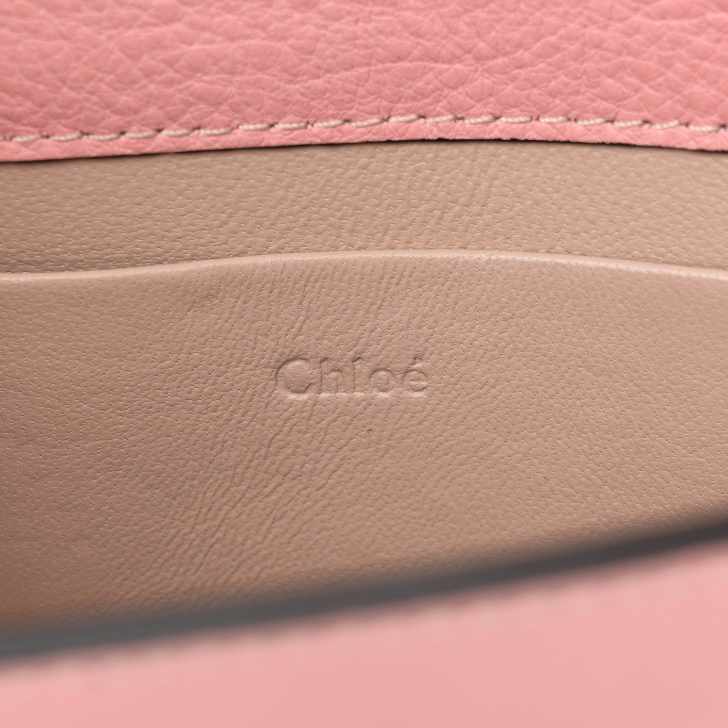 Chloe Calfskin Small Nile Bracelet Minaudiere Bag Washed Pink 6 of 9