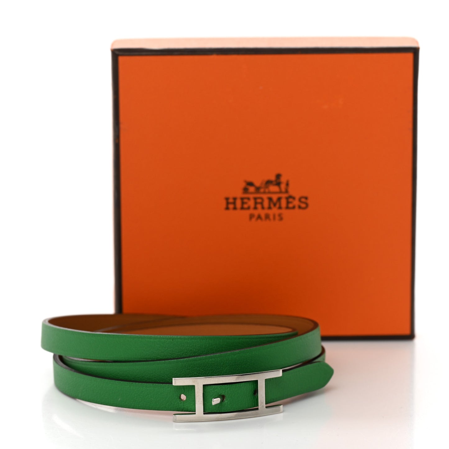 Swift Hapi 3 MM Triple Tour Wrap Bracelet M Bambou