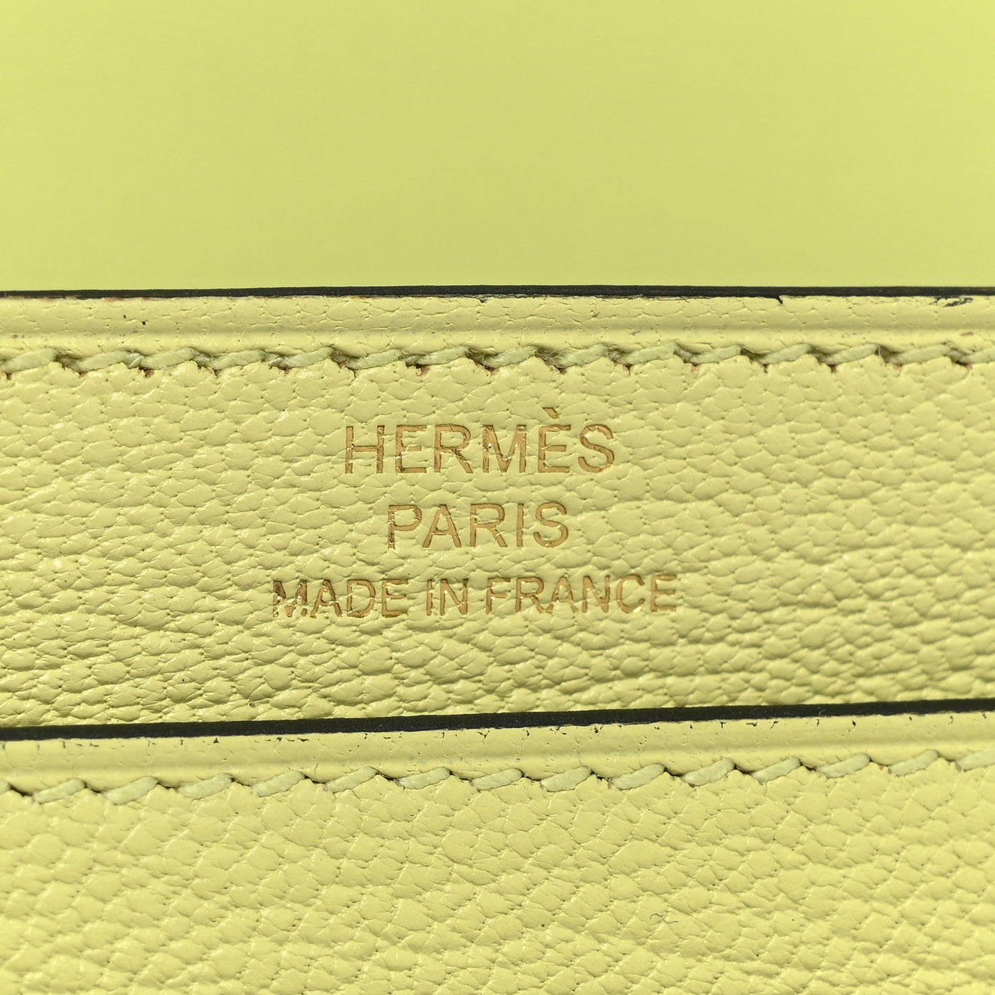 Chevre Mysore Mini Verrou Chaine Bag Jaune Bourgeon