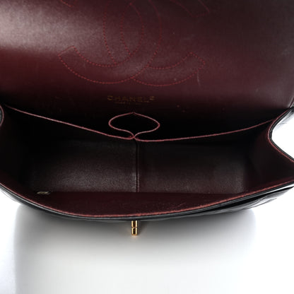 Chanel Lambskin Quilted Jumbo Double Flap Black 7 of 25