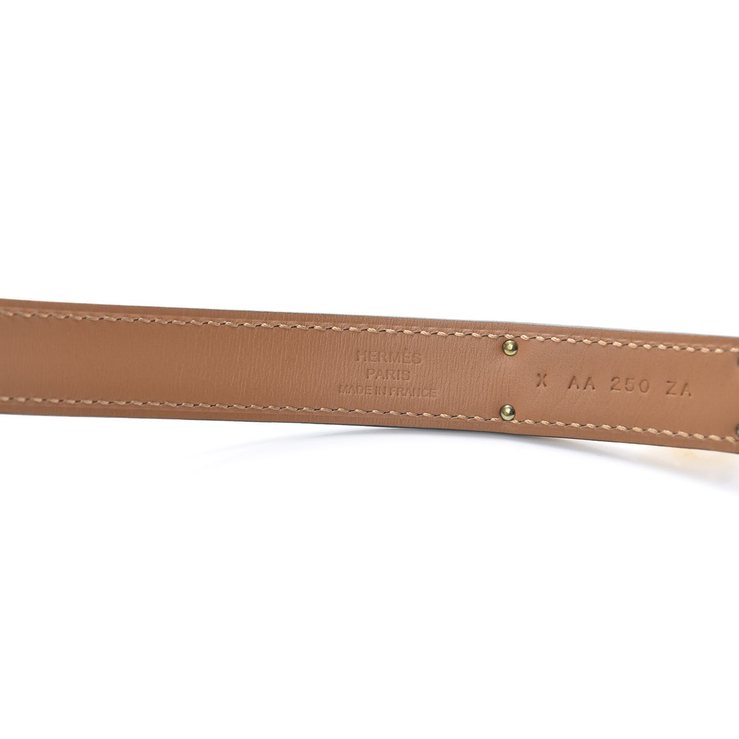 Hermes Epsom Kelly Belt Etoupe 3 of 5