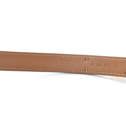Hermes Epsom Kelly Belt Etoupe 3 of 5