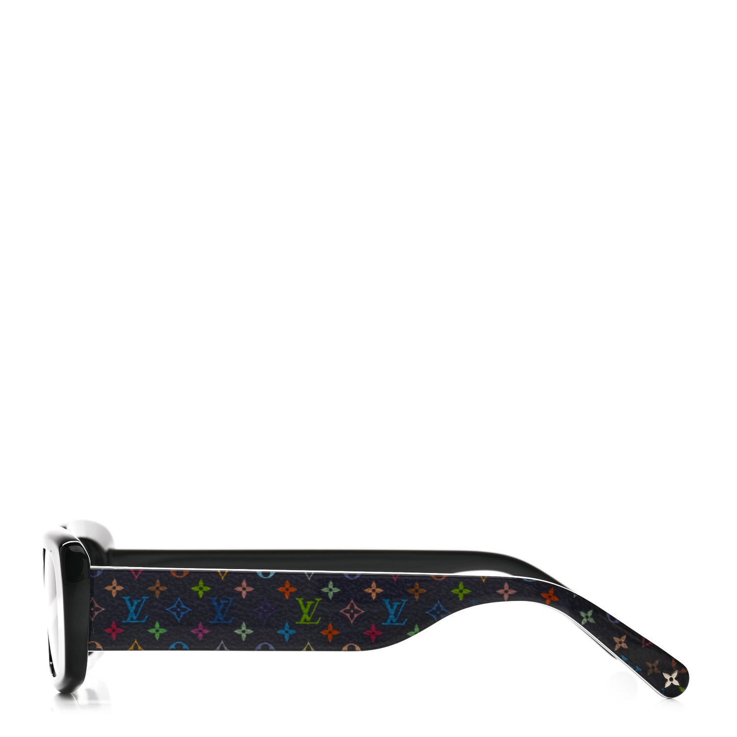 LV X TM Acetate Monogram Multicolor Sunglasses Z2709W Black