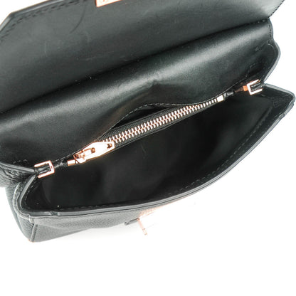 Alexander Wang Calfskin Small Marion Soft Black Rose Gold Hardware 5 of 7