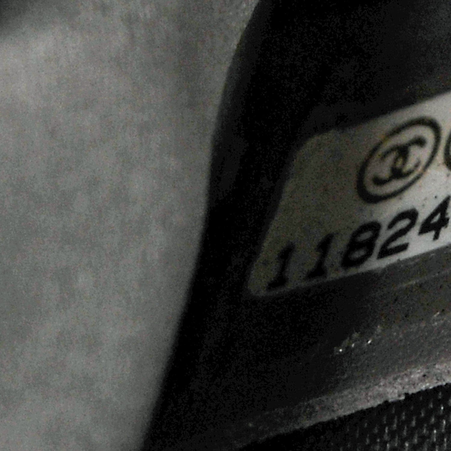 Chanel Vinyl Large Ice Cube Flap Silver 7 of 7