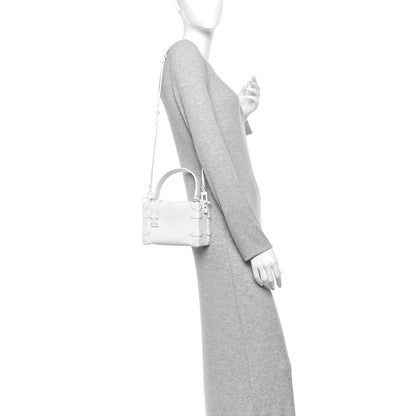 Louis Vuitton Calfskin Side Trunk PM Off White 2 of 9