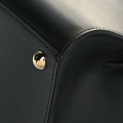 Delvaux Grained Calfskin MM Brillant Satchel Black 10 of 12