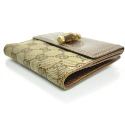 Gucci Monogram Bamboo French Wallet 5 of 8
