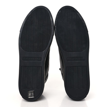 Balenciaga Agneau Arena Opaque Mens High Top Sneakers 41 Black 6 of 9