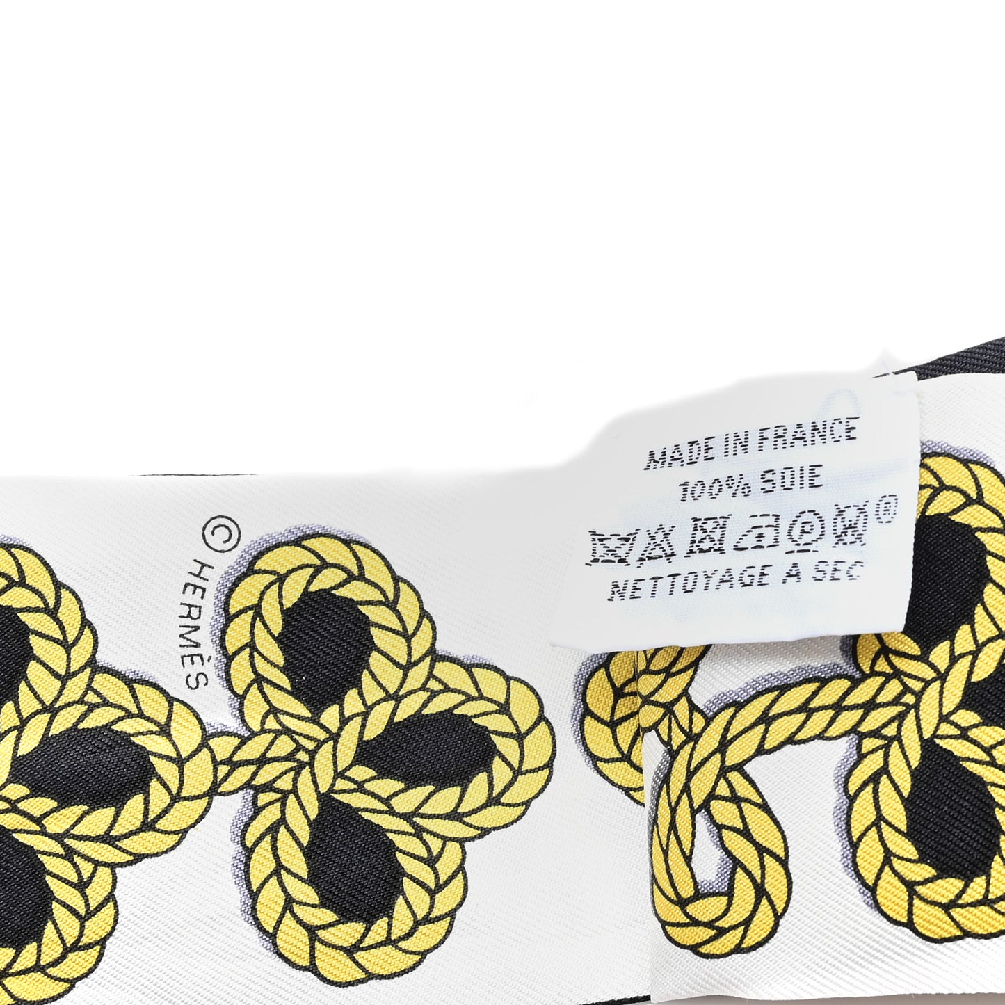 Silk Galons Et Brandebourg Twilly Black Gold White