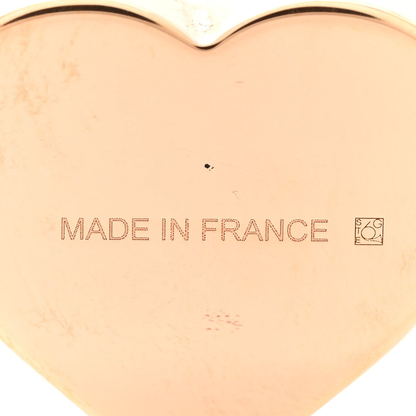 Permabrass Coeur Scarf Ring