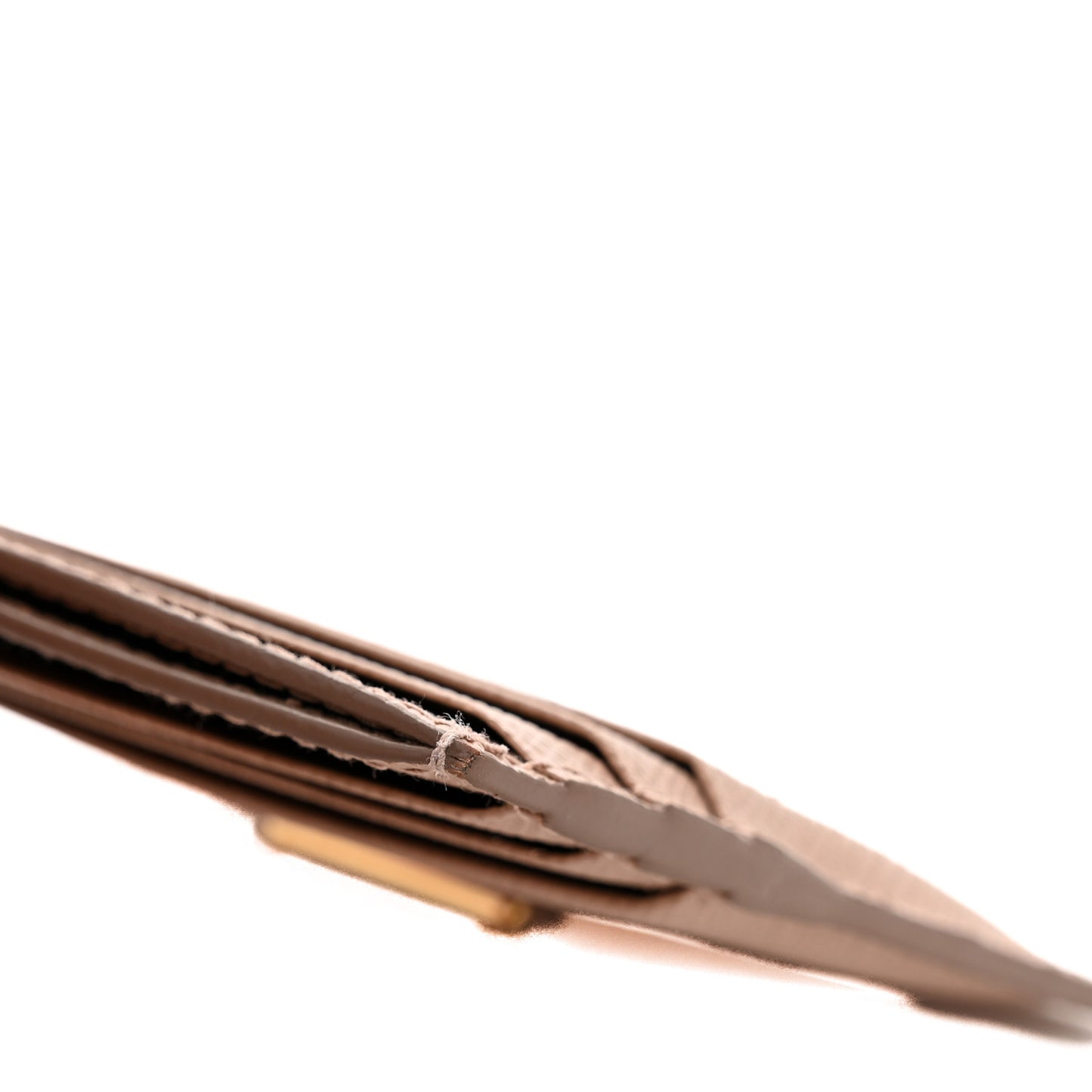 Saffiano Triangle Card Holder Cipria