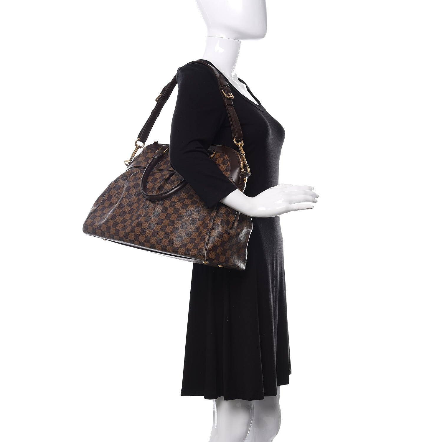 Louis Vuitton Damier Ebene Trevi GM 3 of 12