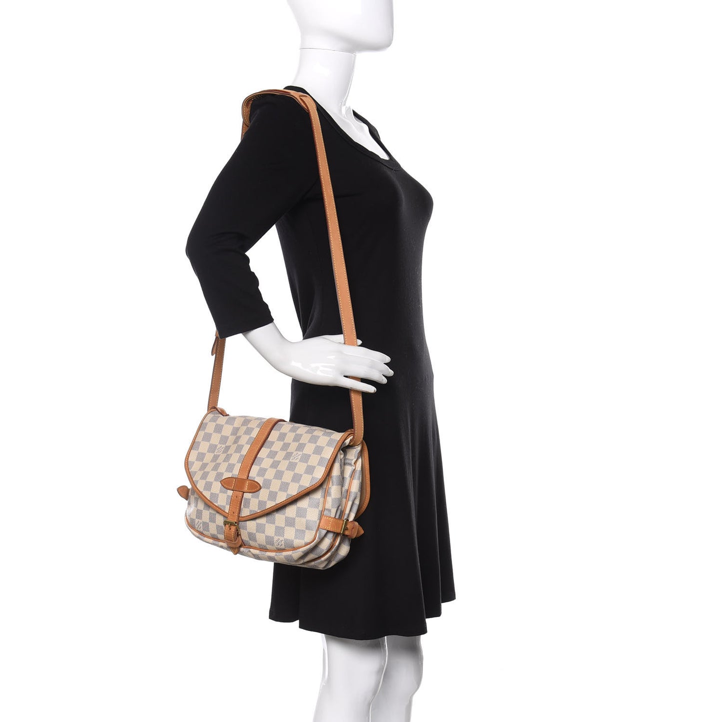 Damier Azur Saumur MM