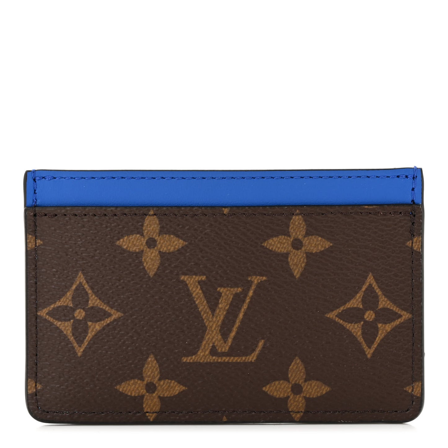 Monogram Card Holder PM Blue