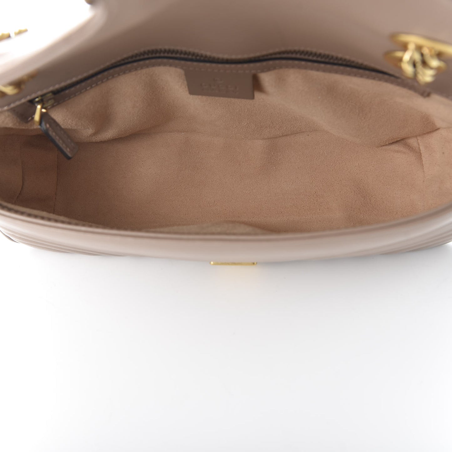 Calfskin Matelasse Small GG Marmont Shoulder Bag Porcelain Rose