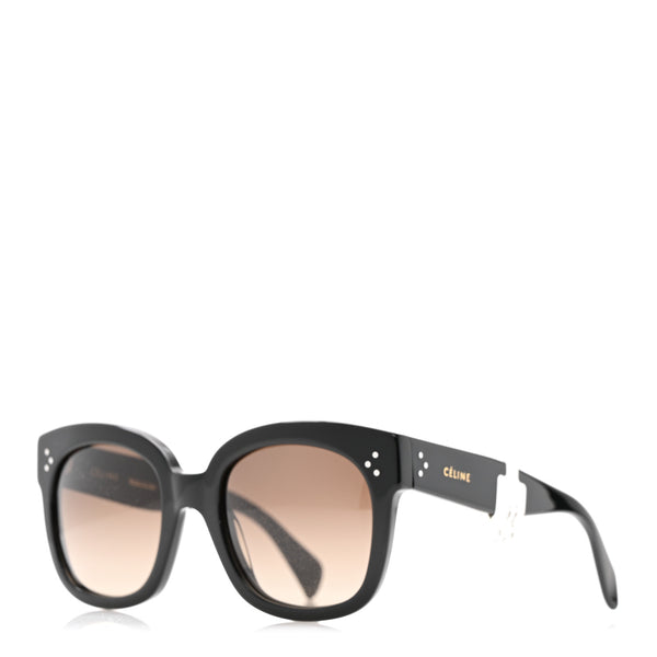 Celine New Audrey Sunglasses CL 41805/S Black 1824250 – FASHIONPHILE